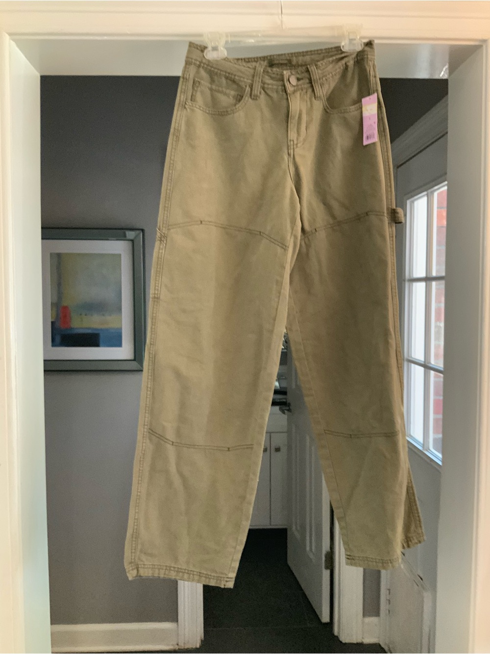 Women’s wild fable green cargo pants NWT size 0. SKU 3329